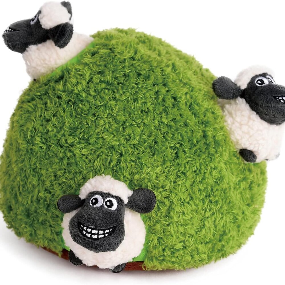 2-in-1 Squeaky Plush Dog Puzzle for Small Breeds - Engaging Hide-and-Seek Fun
